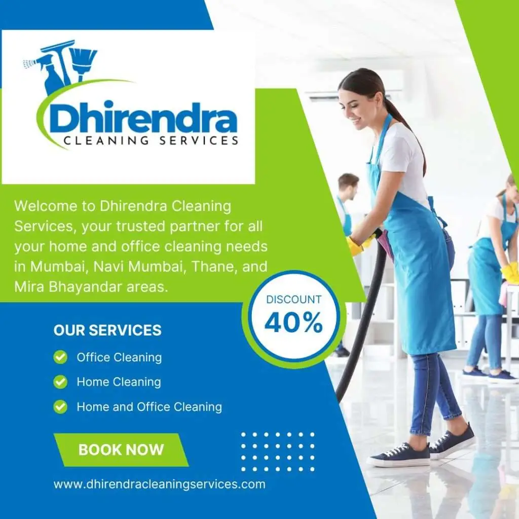 Professional Home and Office Cleaning Services in Mumbai, Navi Mumbai, Thane and Mira Bhayandar